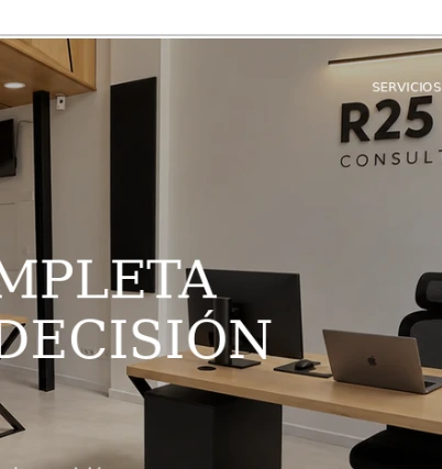 Detalle de la oficina de R25 Consultores